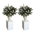 The Secret Garden Urns (set of 2 incl. pedastal)